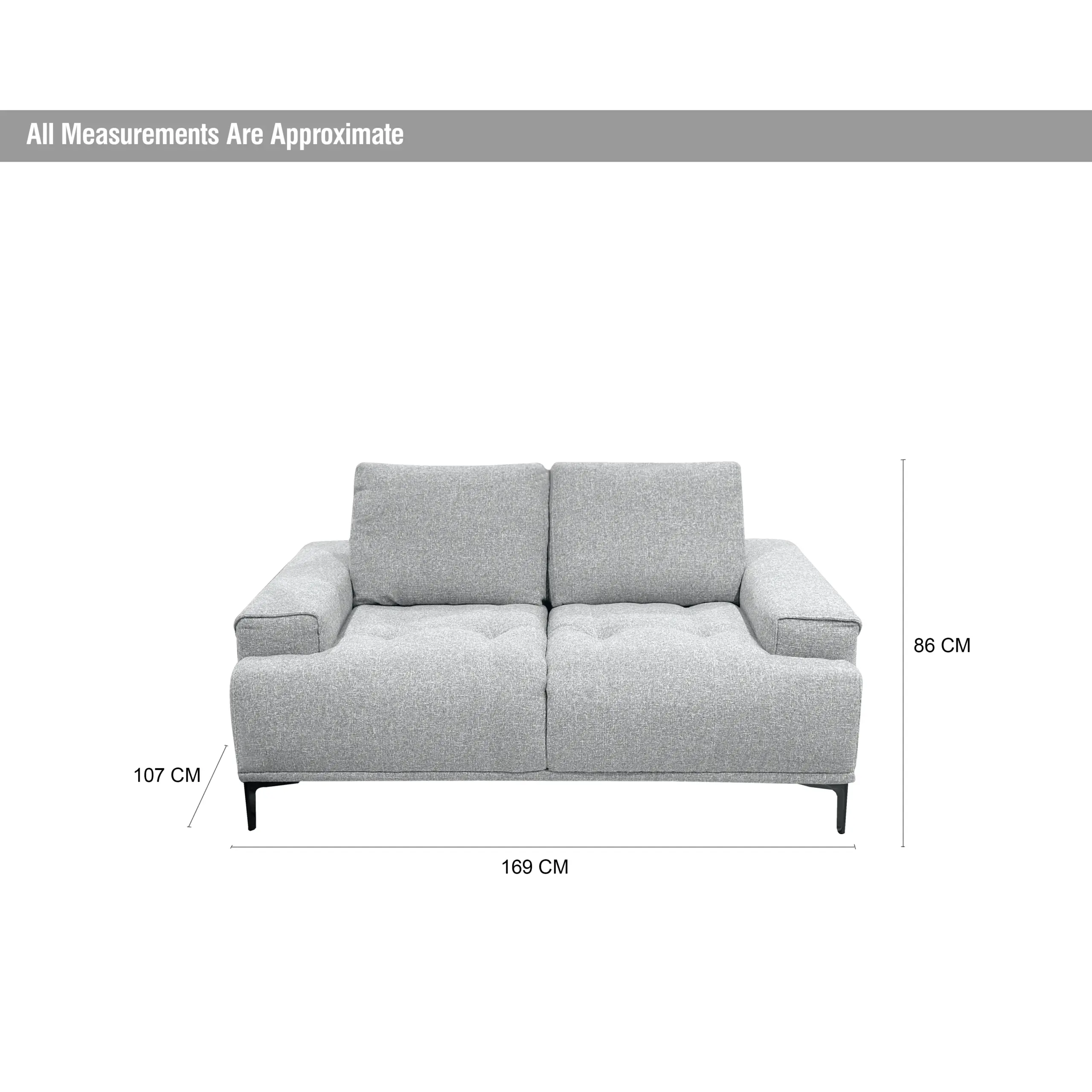 Tomlin 2seater Beige Dim United Furniture