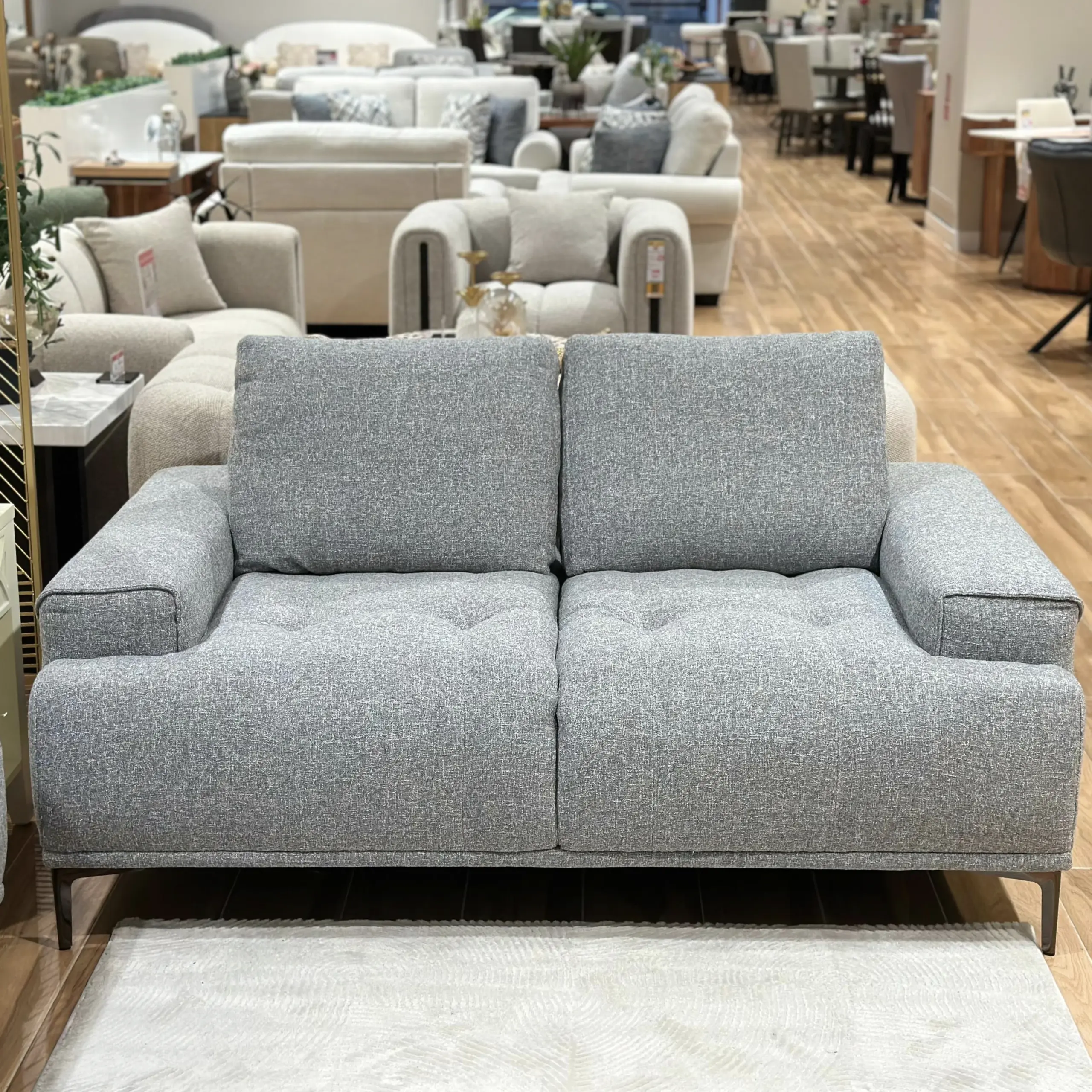 Tomlin 2seater Grey 1 United Furniture