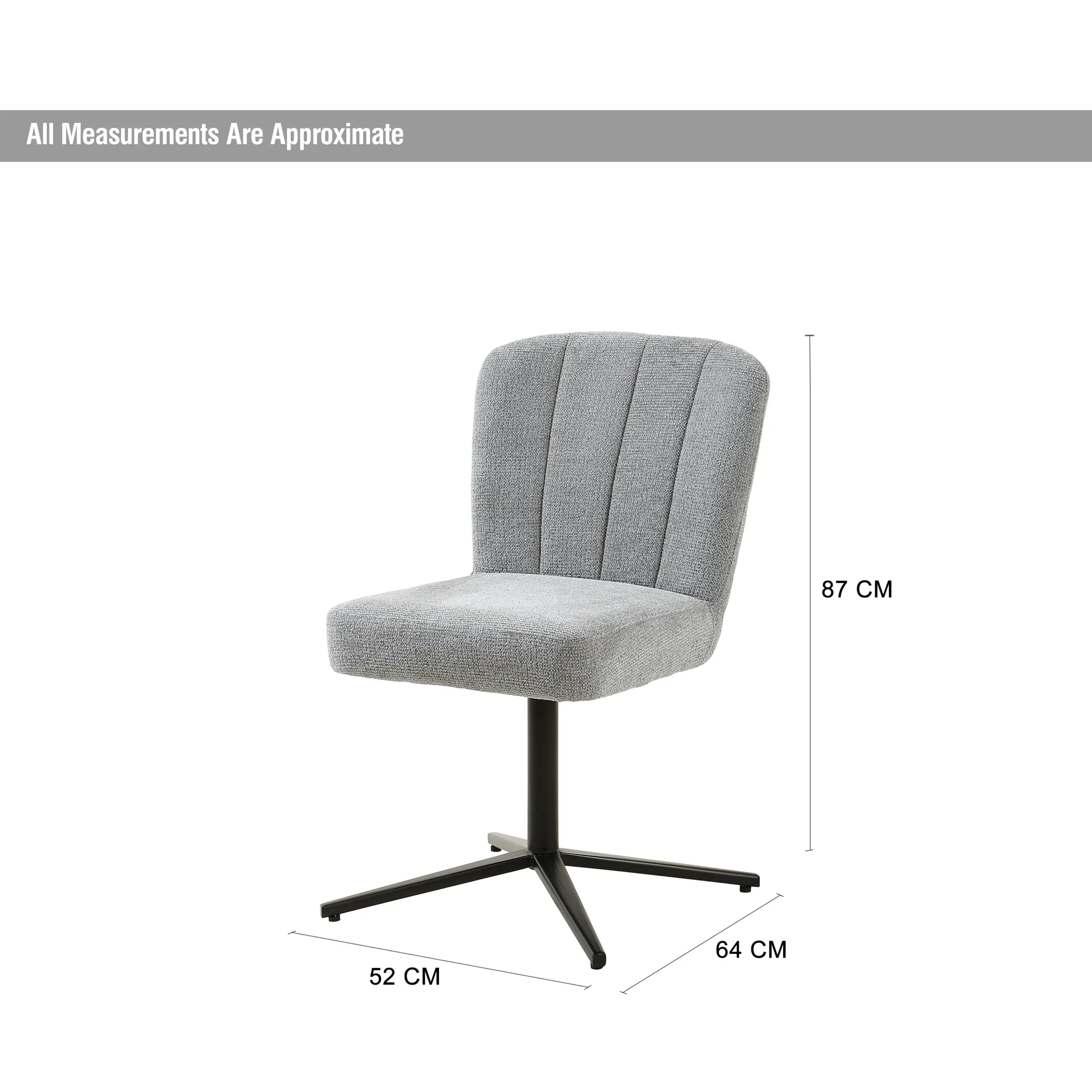 Vento Chair Grey Dim United Furniture