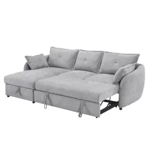 Wentworth Right Corner Sofa Bed - Grey
