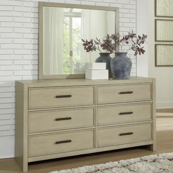 Calmoro Dresser With Mirror