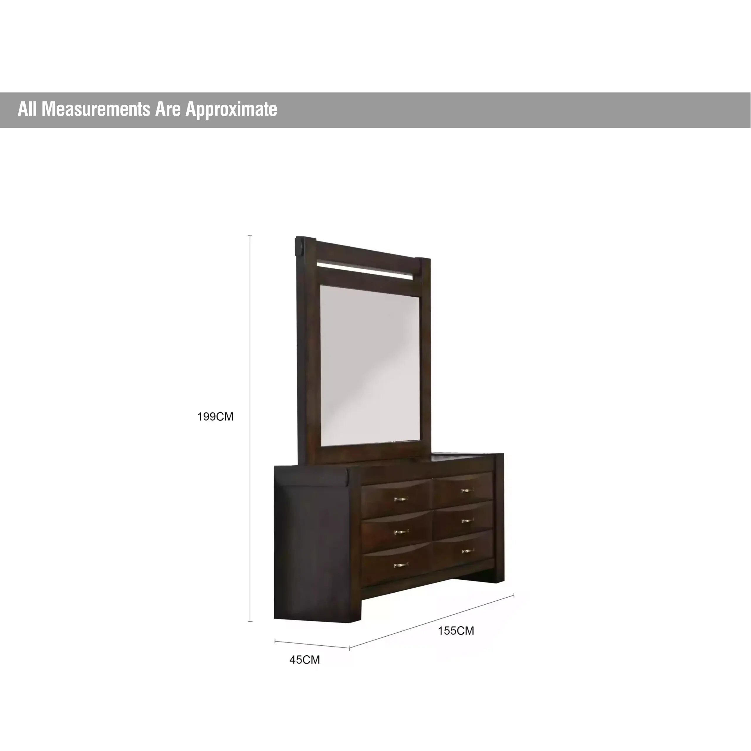 Fostoria Dresser Dim United Furniture