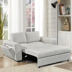 Maher 2 Seater Sofa Bed - Beige