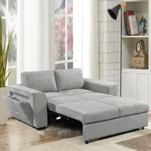Maher 2 Seater Sofa Bed - Grey