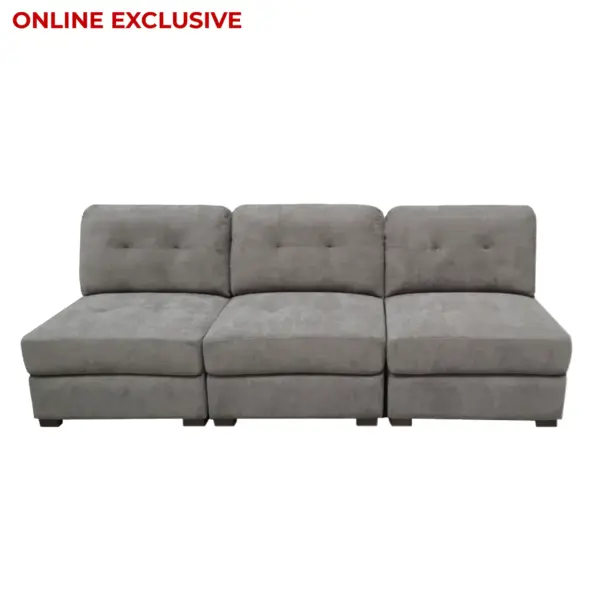 Mieyari 3 Seater Sofa - Grey