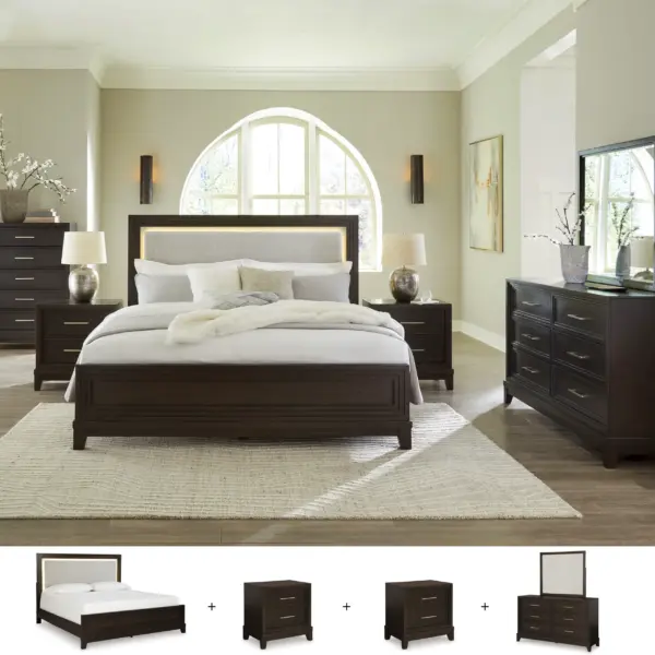 Neymorton 5 Pcs. Queen Bedroom Set