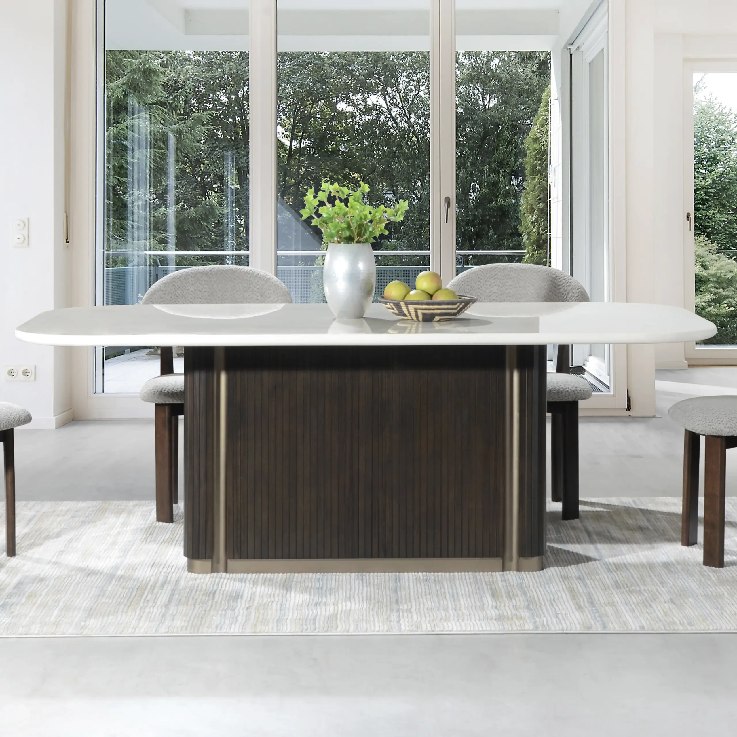 Dome Dining Table 1 United Furniture