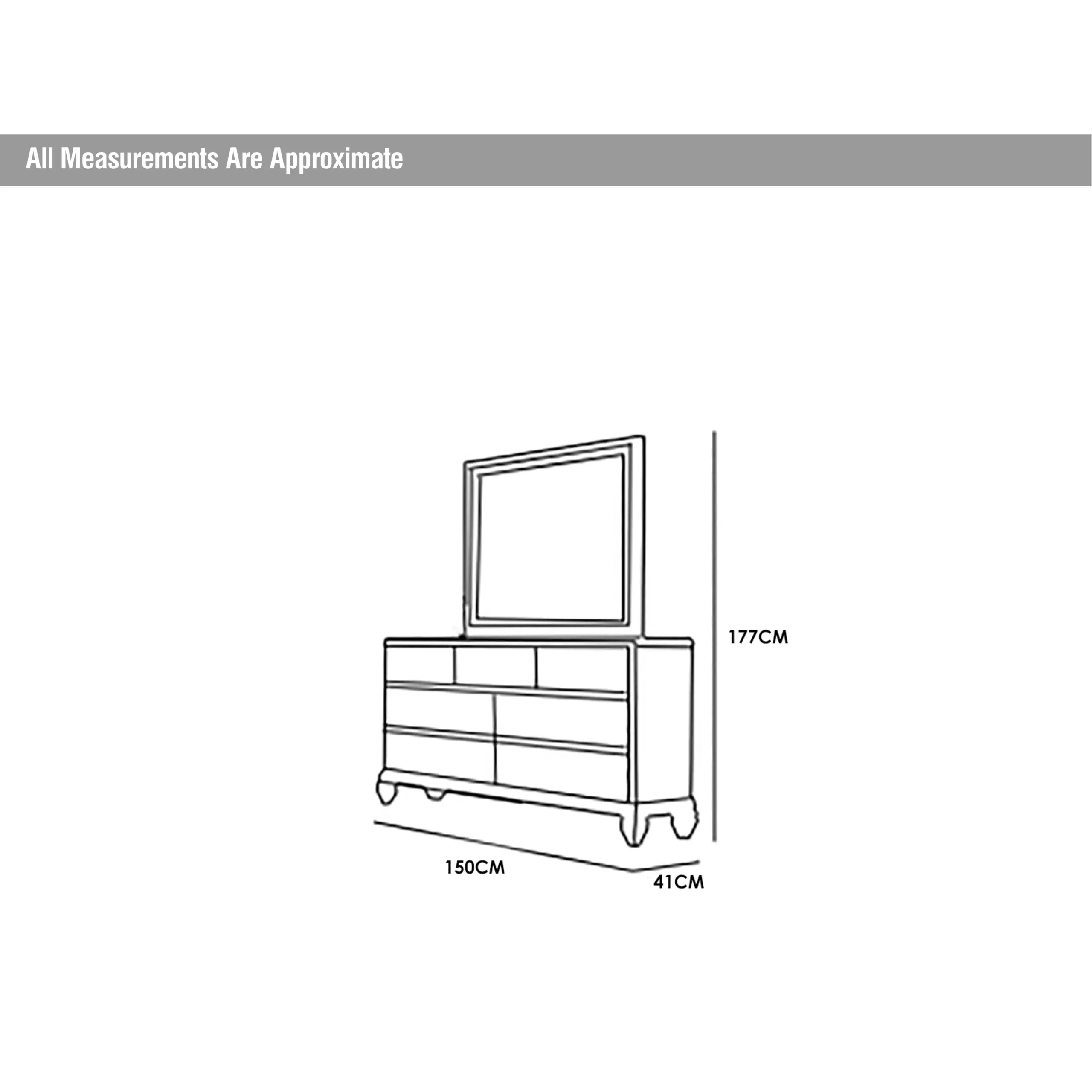 Dalos Dresser Dim United Furniture