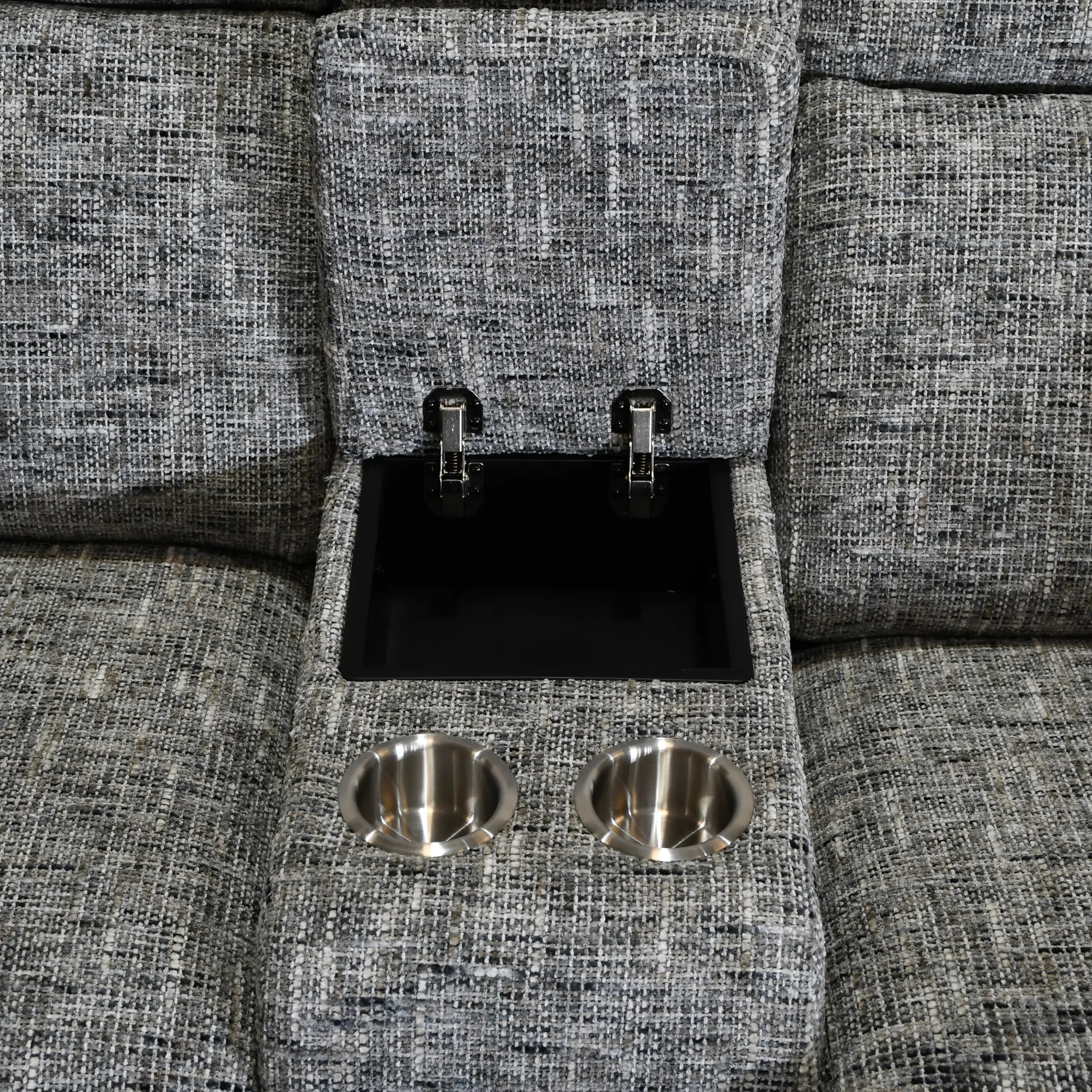 Huffington Corner Sofa Grey 1 United Furniture