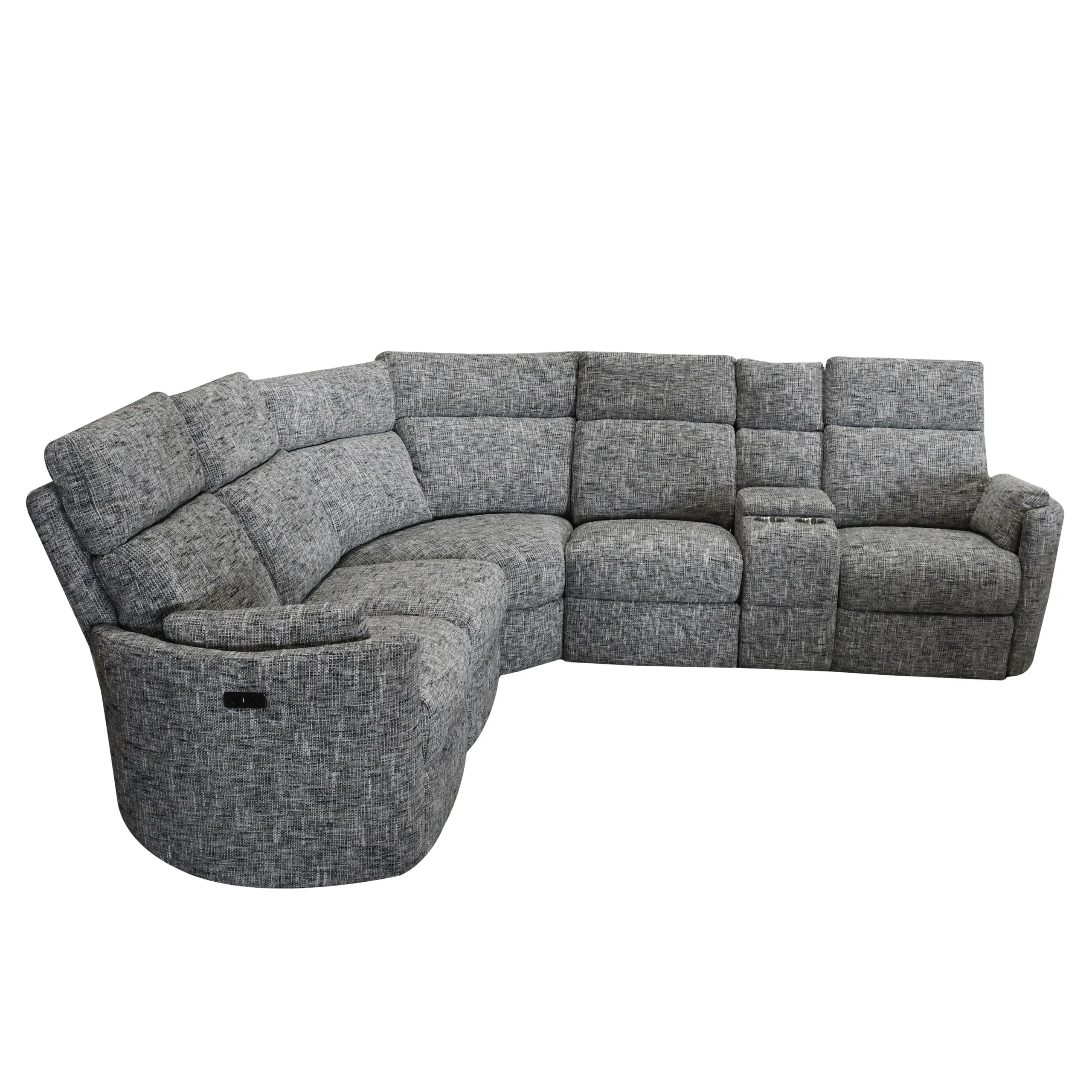 Huffington Corner Sofa Grey 2 United Furniture