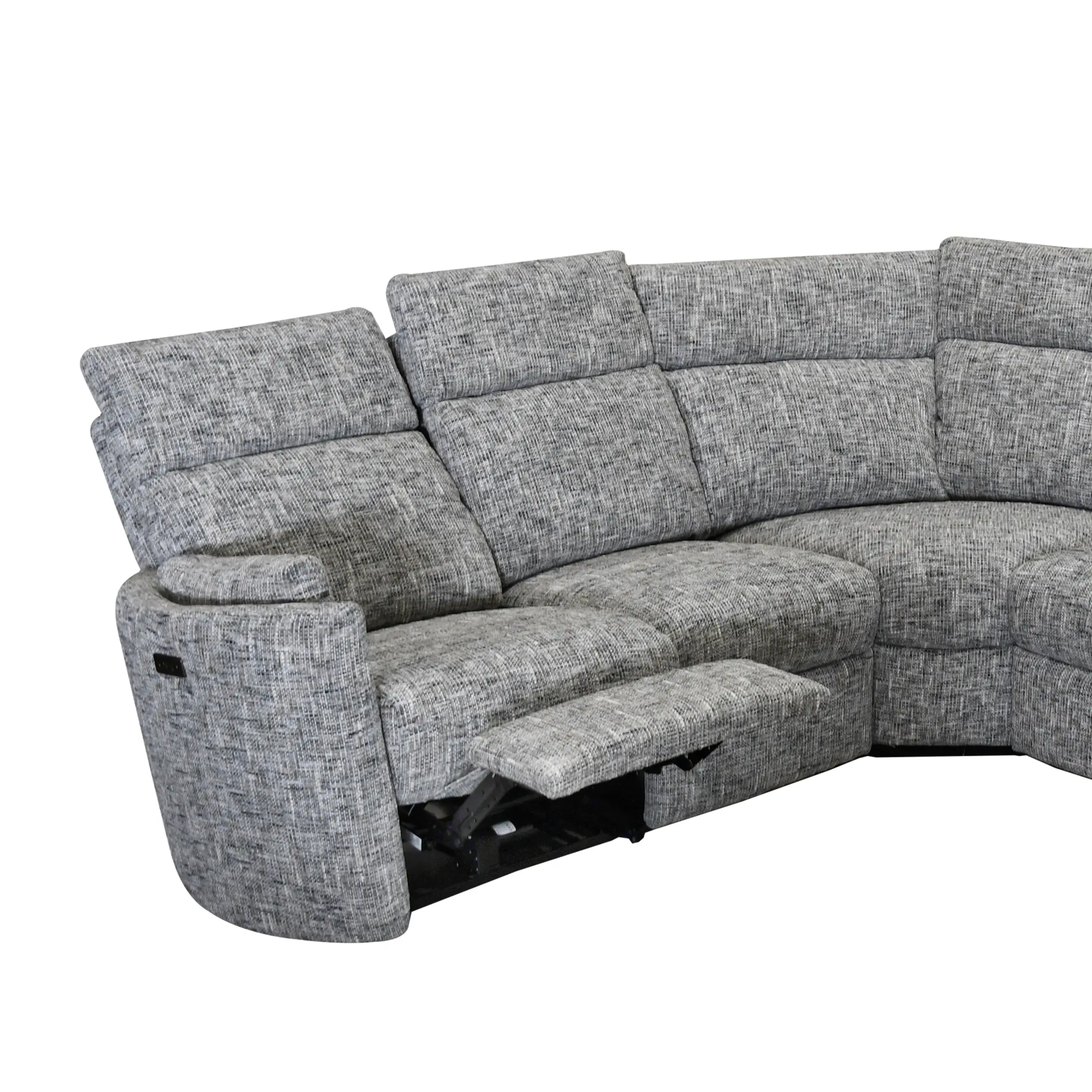 Huffington Corner Sofa Grey 5 United Furniture