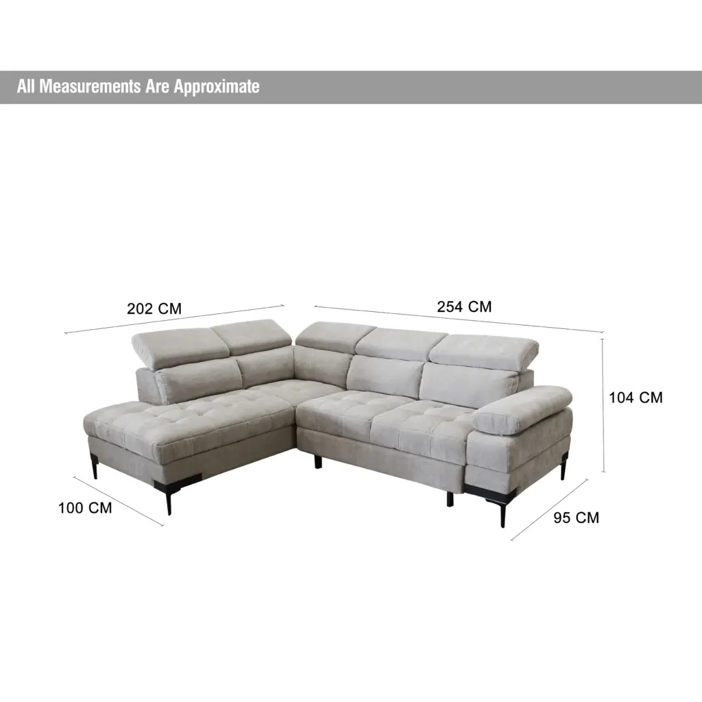 Lennon Right Corner Sofa Dim United Furniture