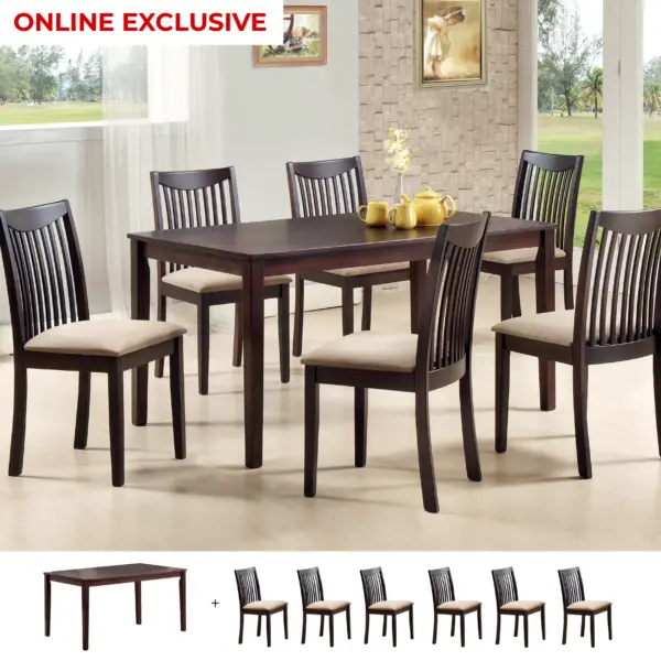 Lewis 6-Seater Dining Set