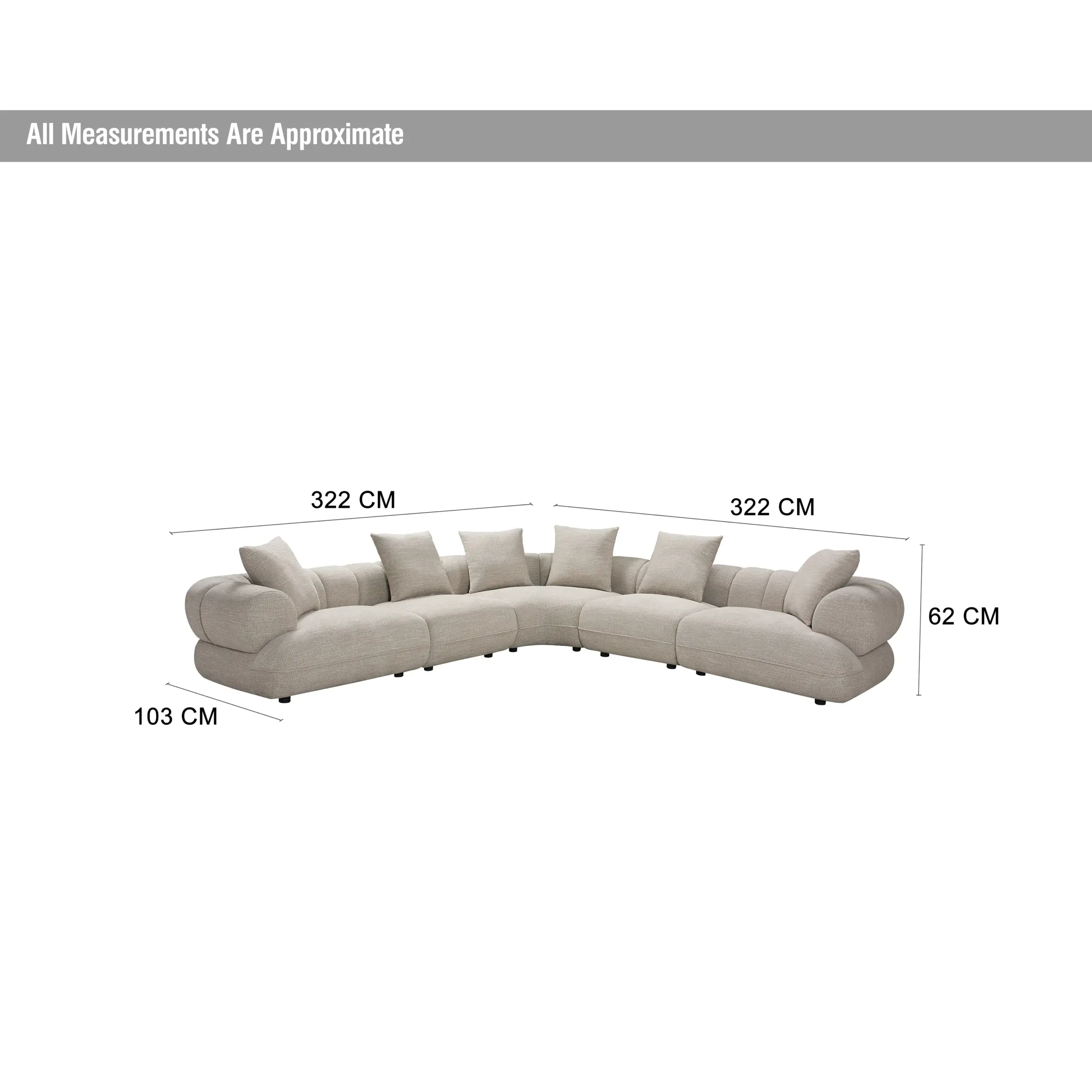 Perry Corner Sofa Dim United Furniture