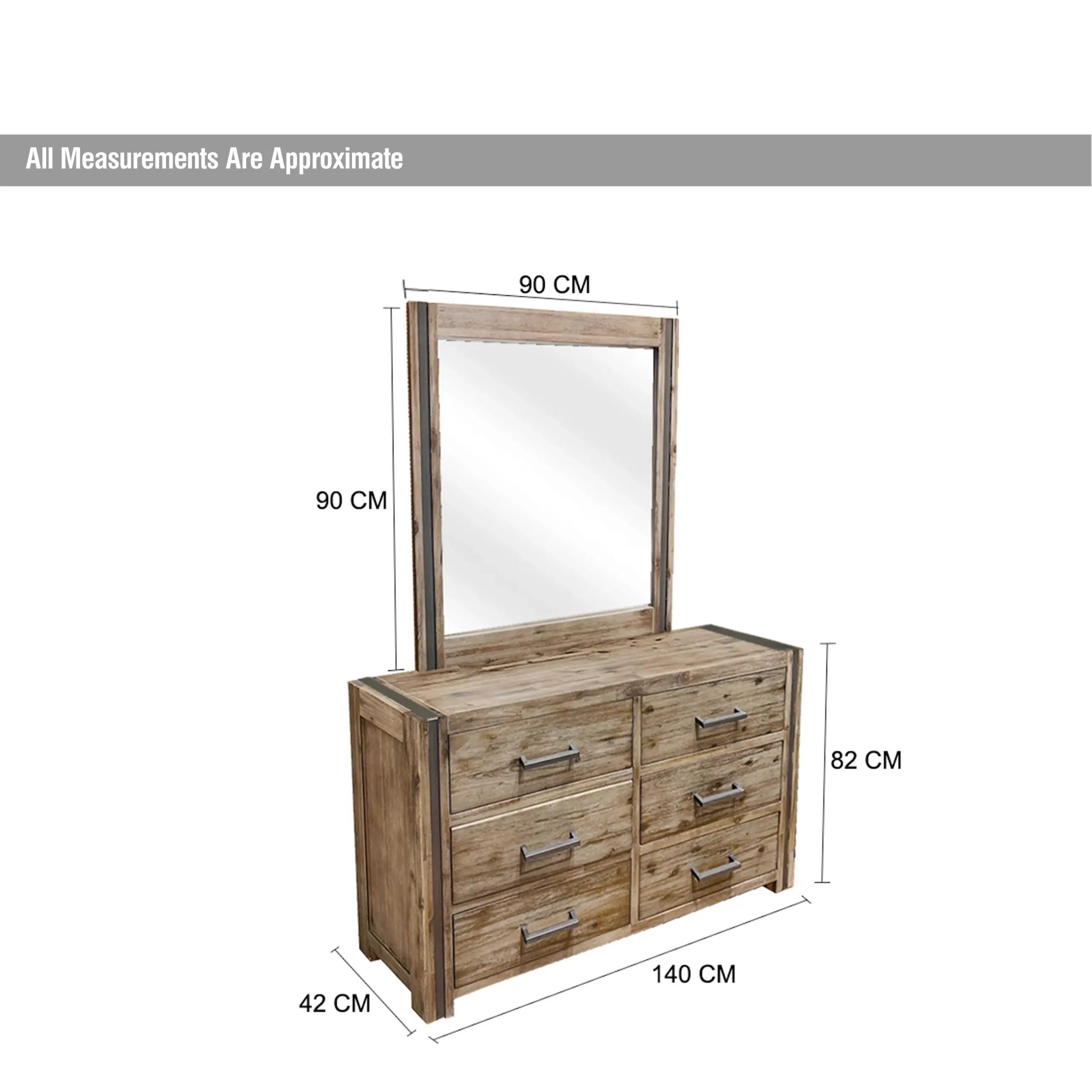Titan Dresser Dim United Furniture