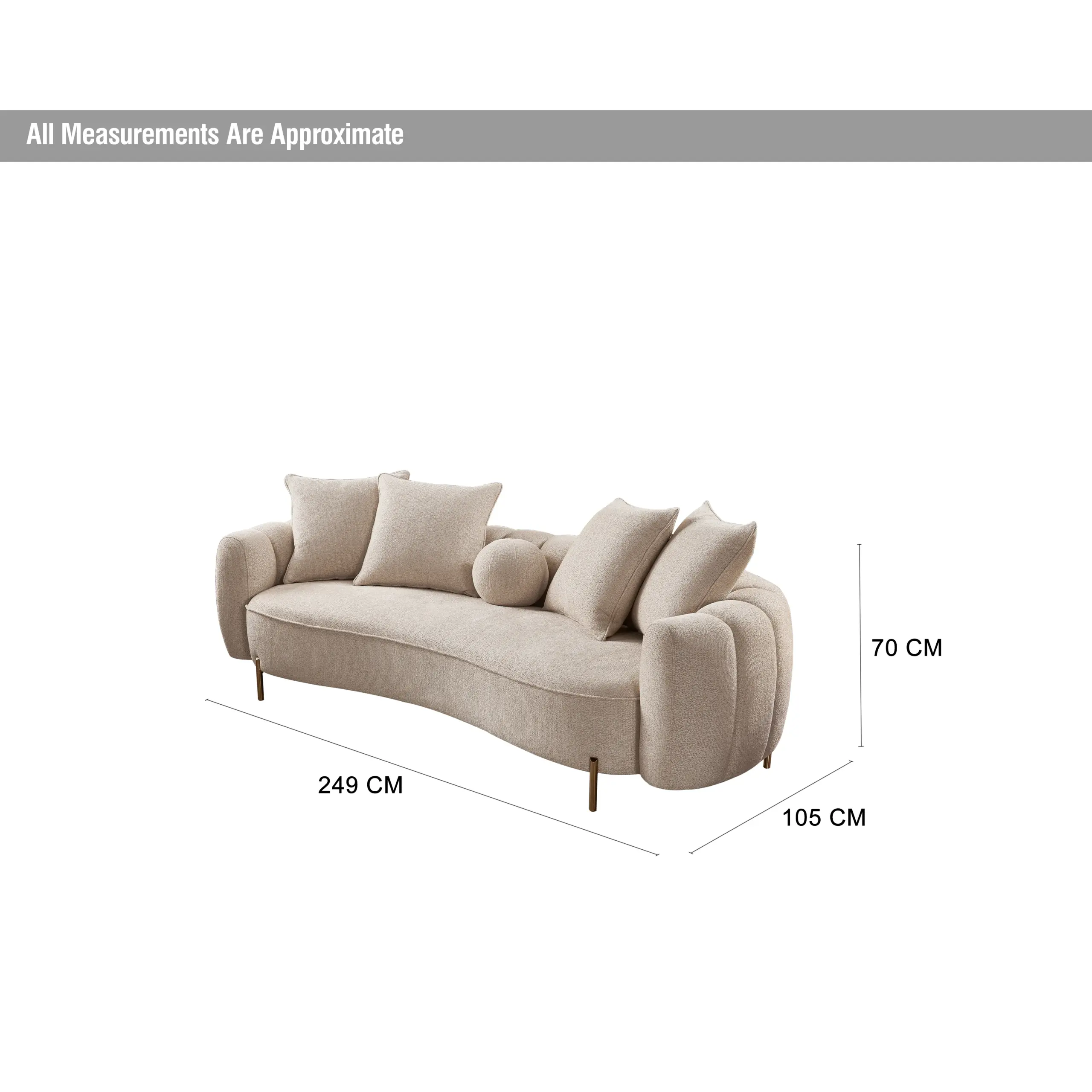 Travolta 4seater Dim United Furniture