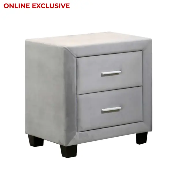 Berg Night Stand - Light Grey