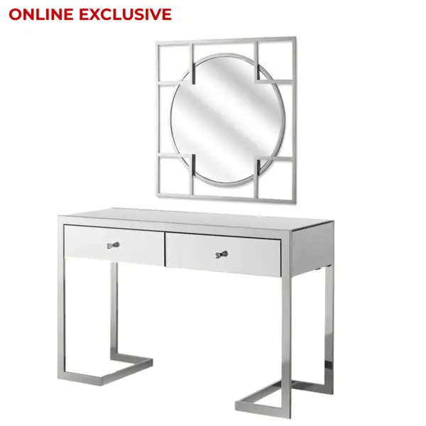 Cervila Console Table with Mirror