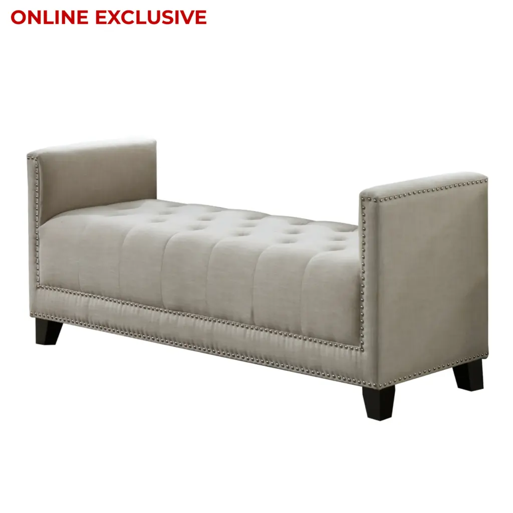 Dale Bench Beige United Furniture
