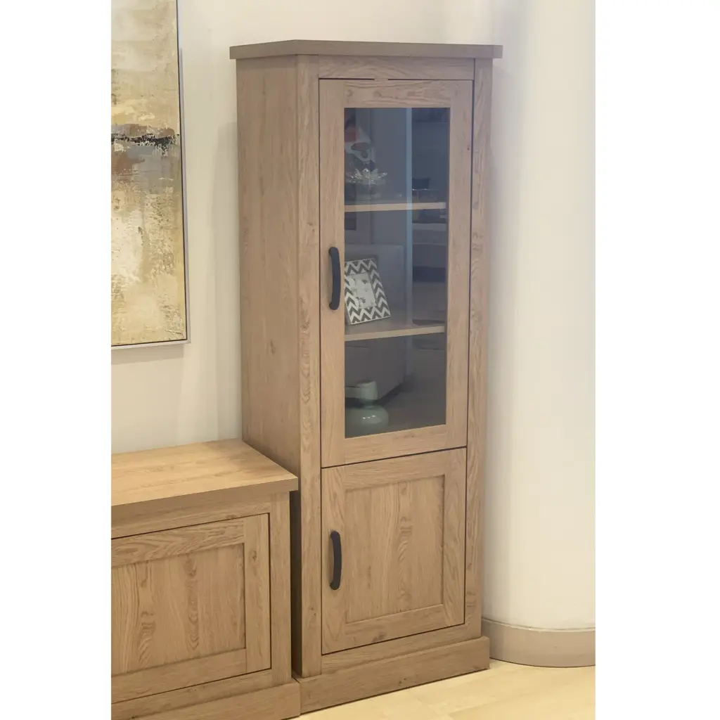 Fortworth Right Display Cabinet Bg 1 United Furniture