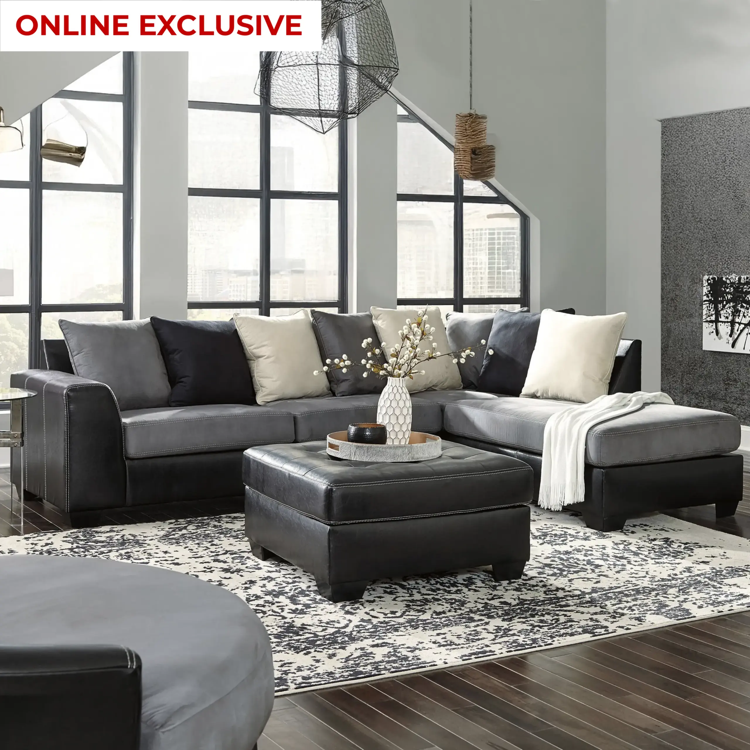 Jacurso Left Corner Sofa United Furniture