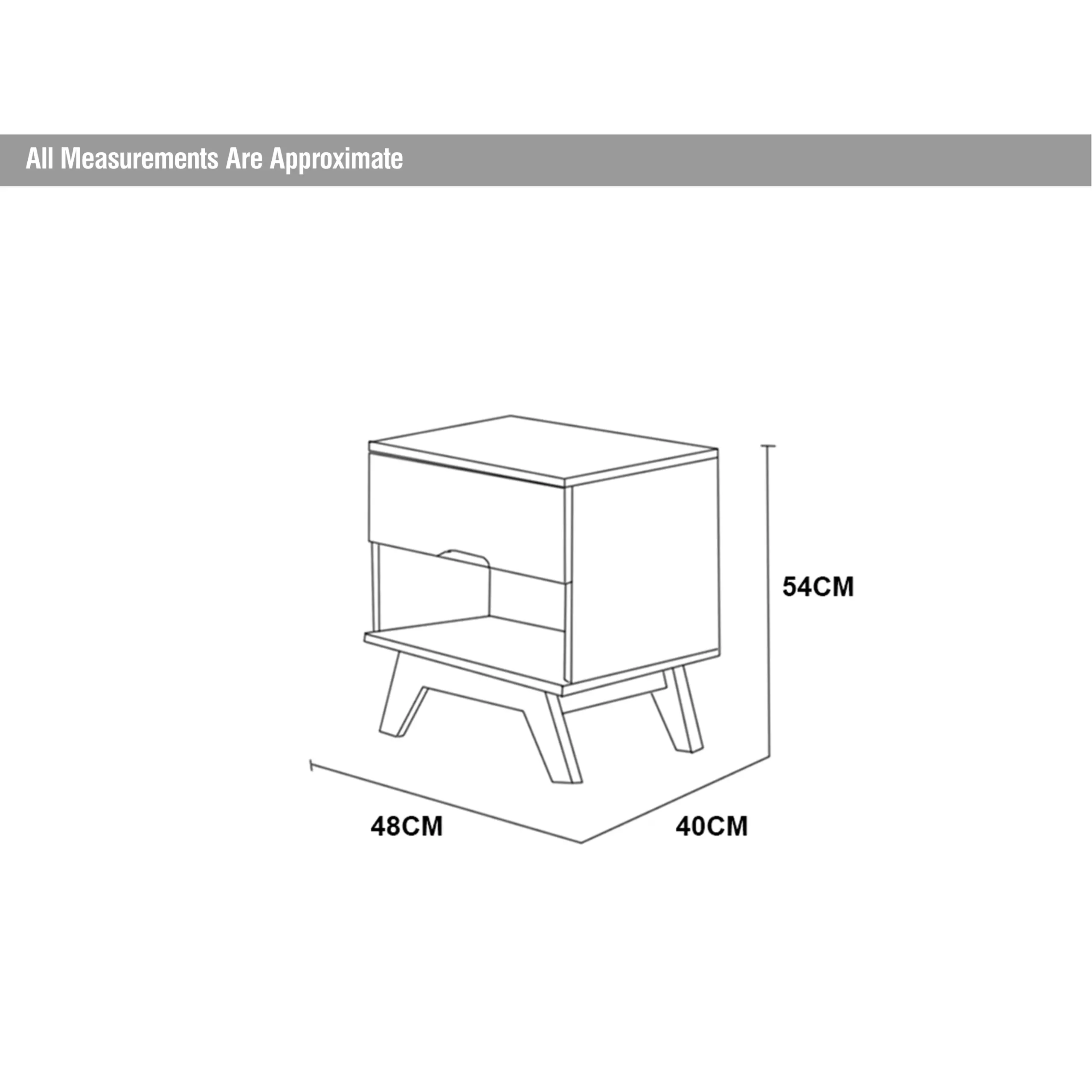 Lucid End Table Dim United Furniture