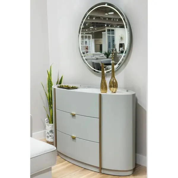 Malpensa Medium Dresser with Mirror