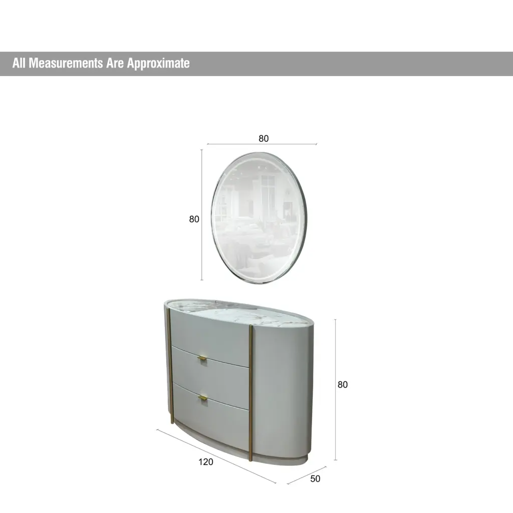 Malpensa Medium Dresser Dim United Furniture
