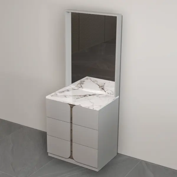 Mila Medium Dresser with Mirror