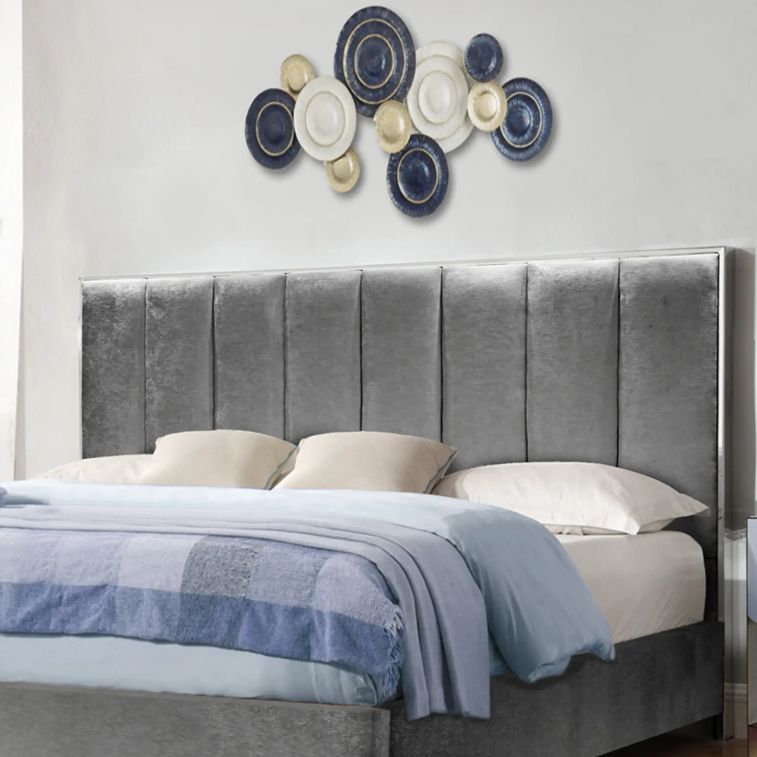 Trent Bed Grey 6 United Furniture