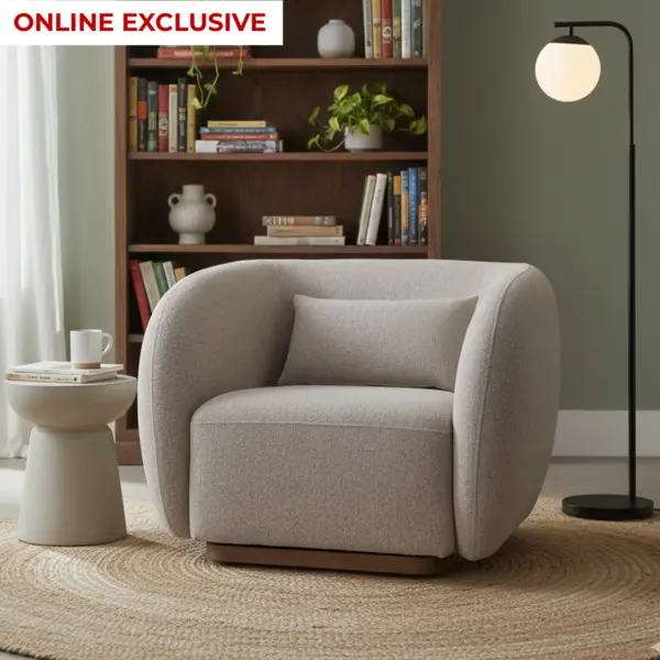 Orrin Single Seater - Light Brown
