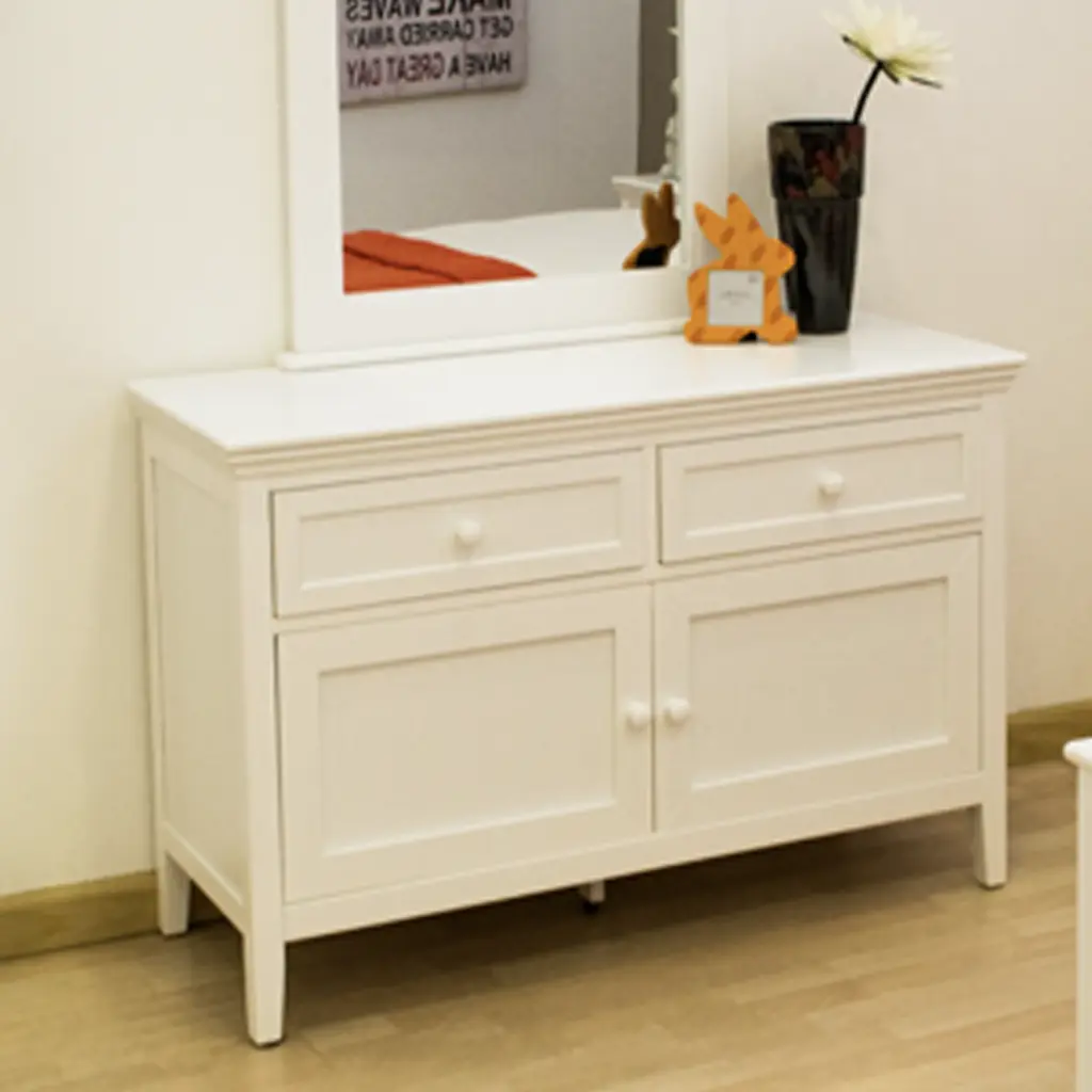 Aurora Dresser White 2 United Furniture