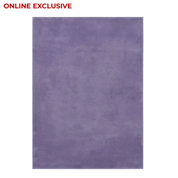 Easy Solid Carpet (Purple) 160 X 230