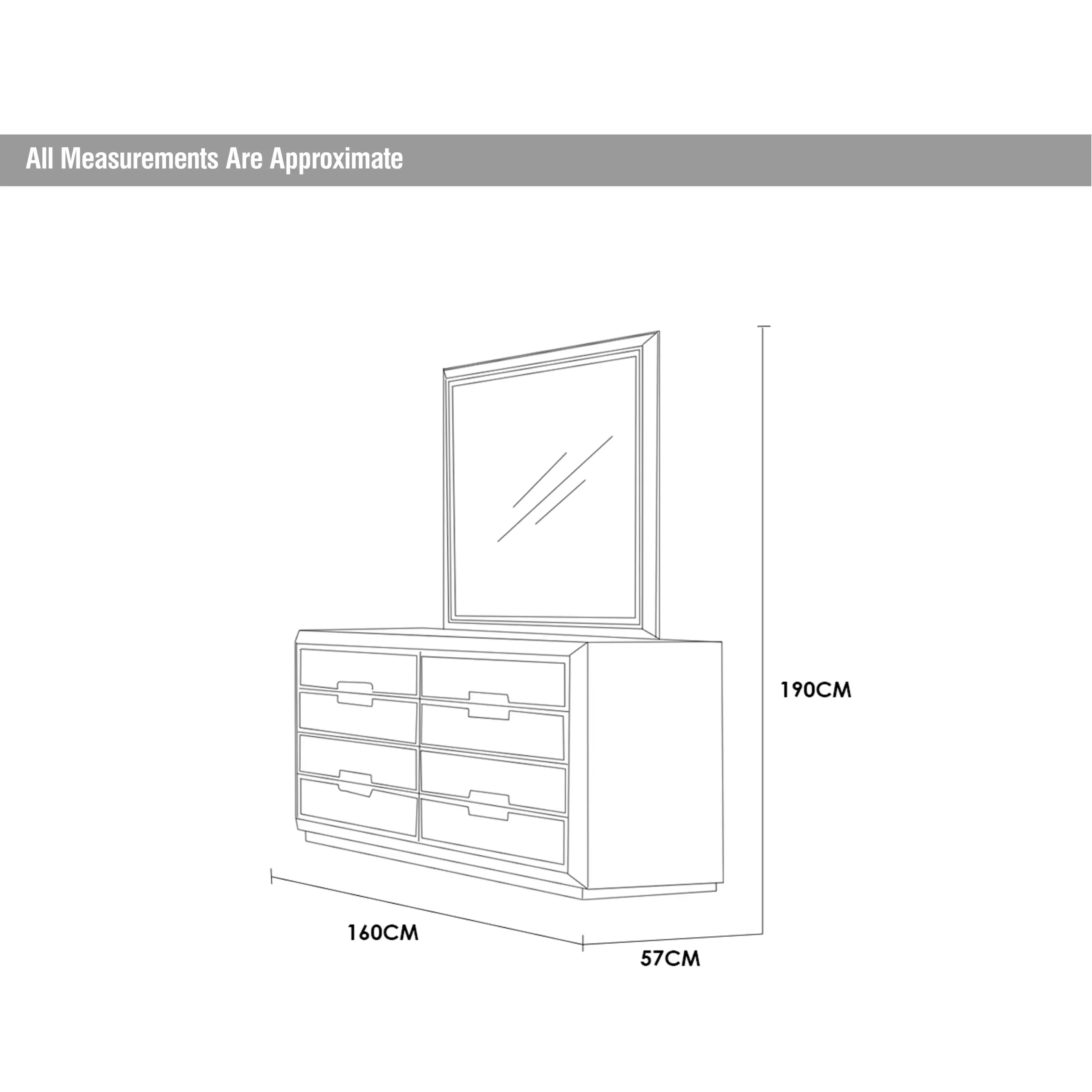 Grand Dresser 4 United Furniture