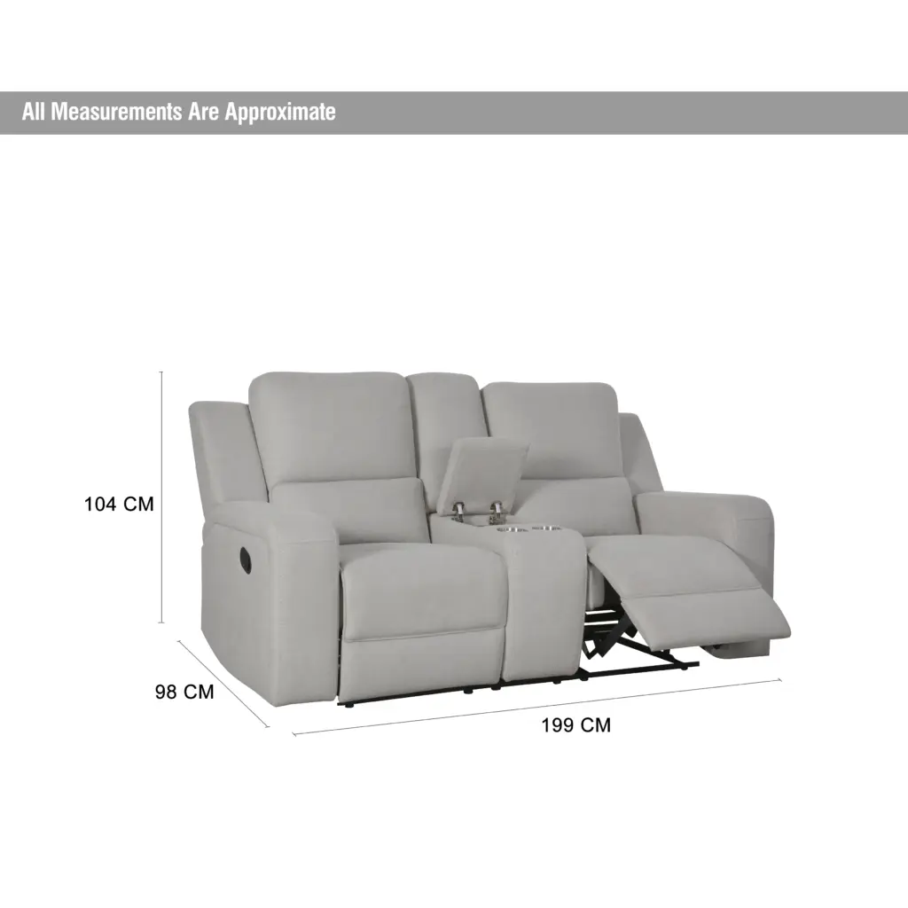 Harington 2 Seater Grey Dim 1 United Furniture