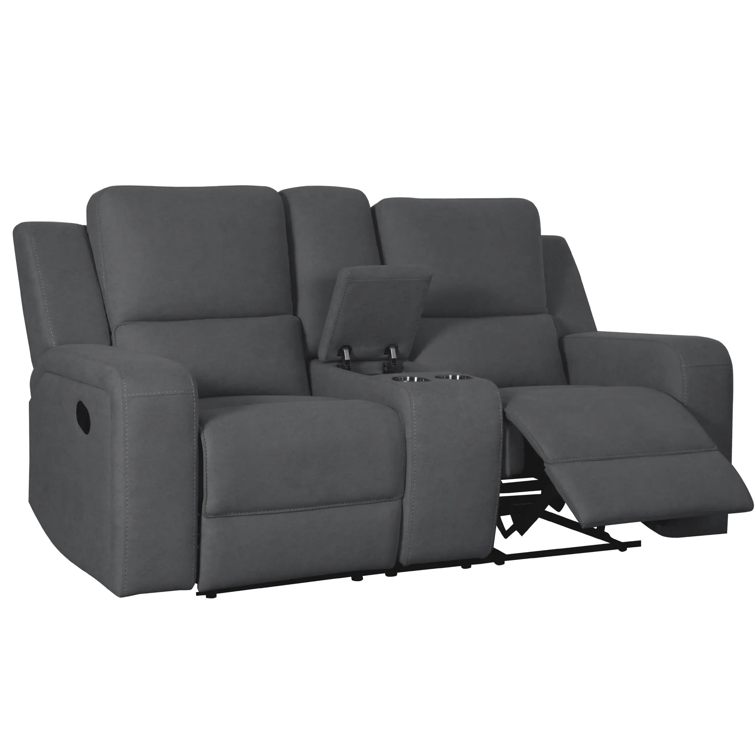 Harington 2seater Charcoal 6 United Furniture