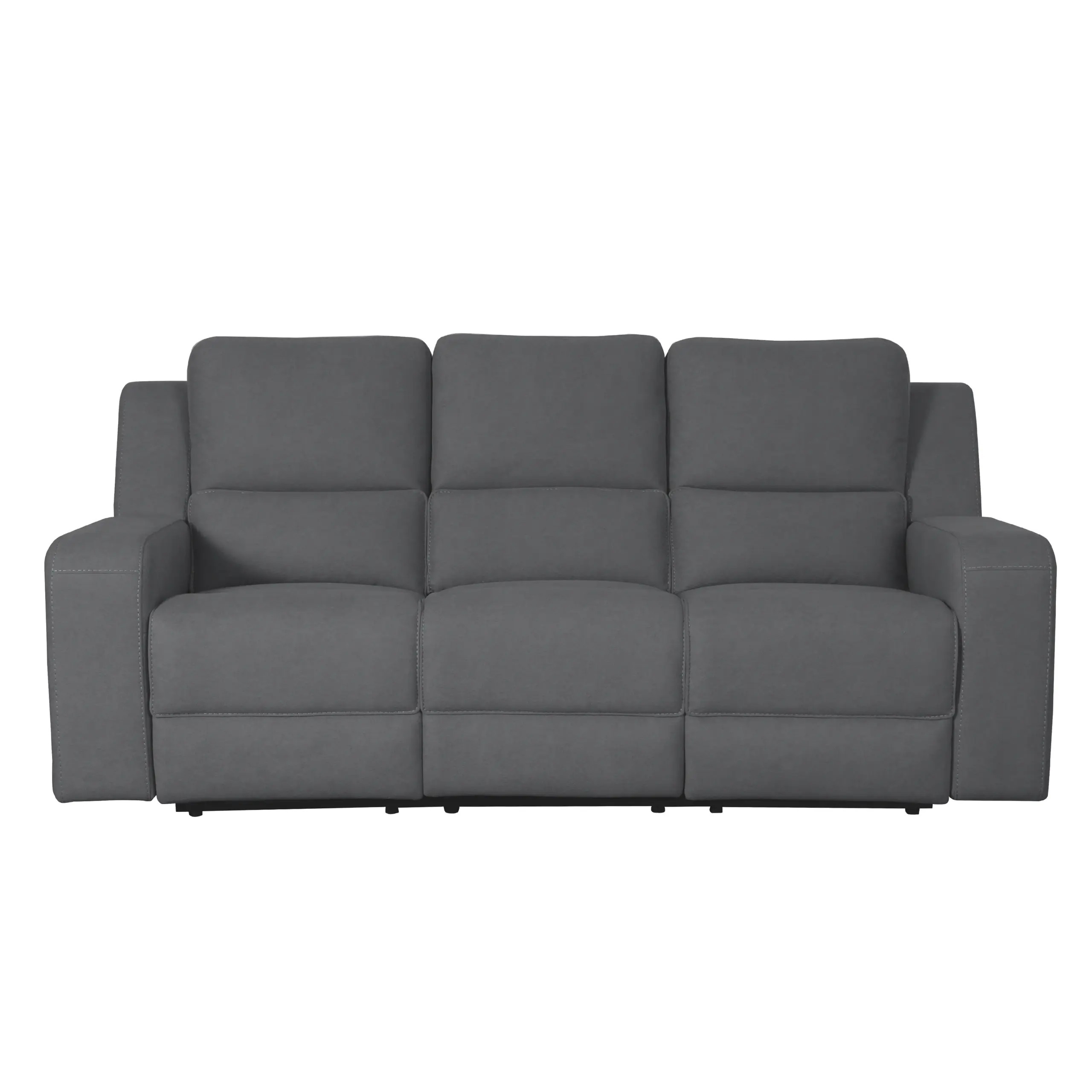 Harington 3seater Charcoal 6 United Furniture