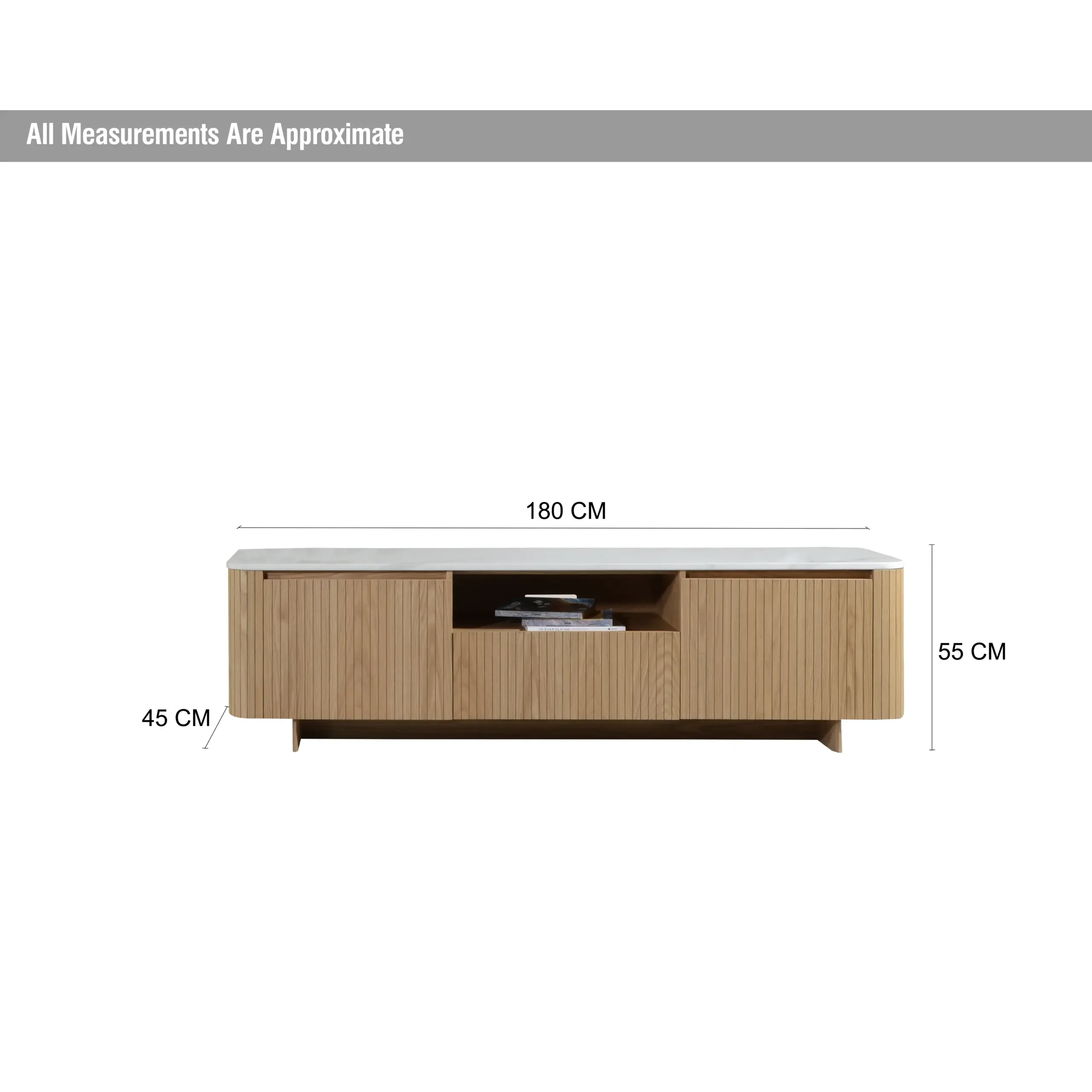 Huggo Tv Cabinet Dim United Furniture