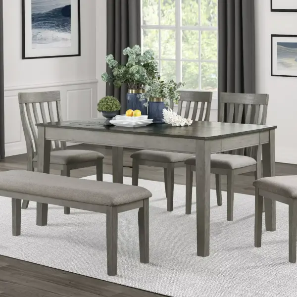 Kitsun Dining Table - Ash Grey