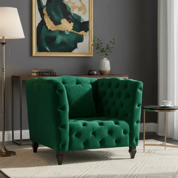 Mahmuna Single Seater - Green