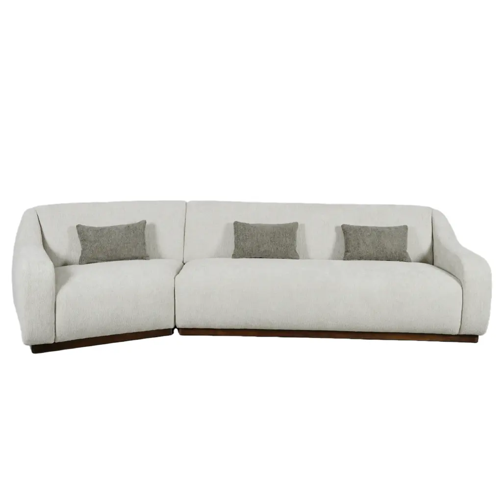 Nex Right Corner Sofa Beige 1 United Furniture