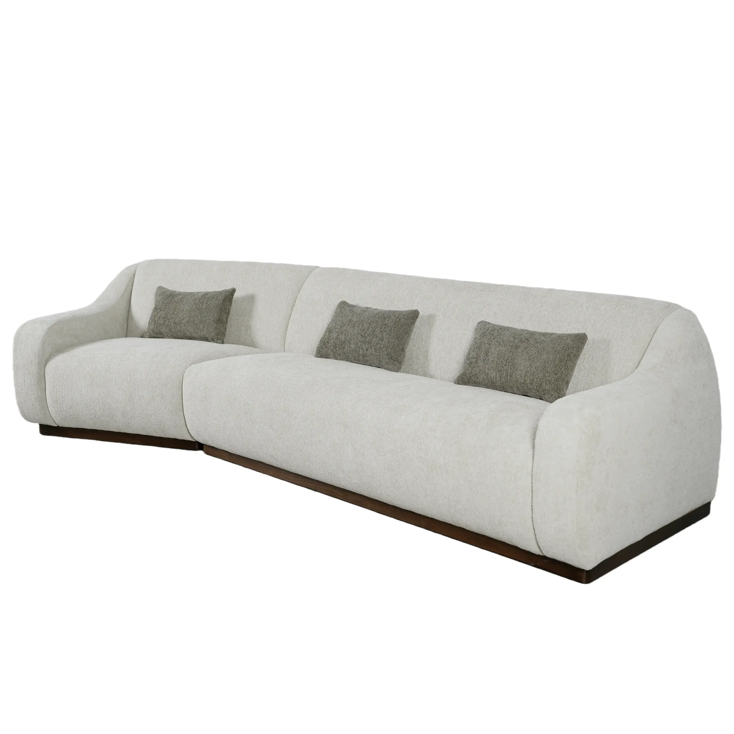 Nex Right Corner Sofa Beige 2 United Furniture