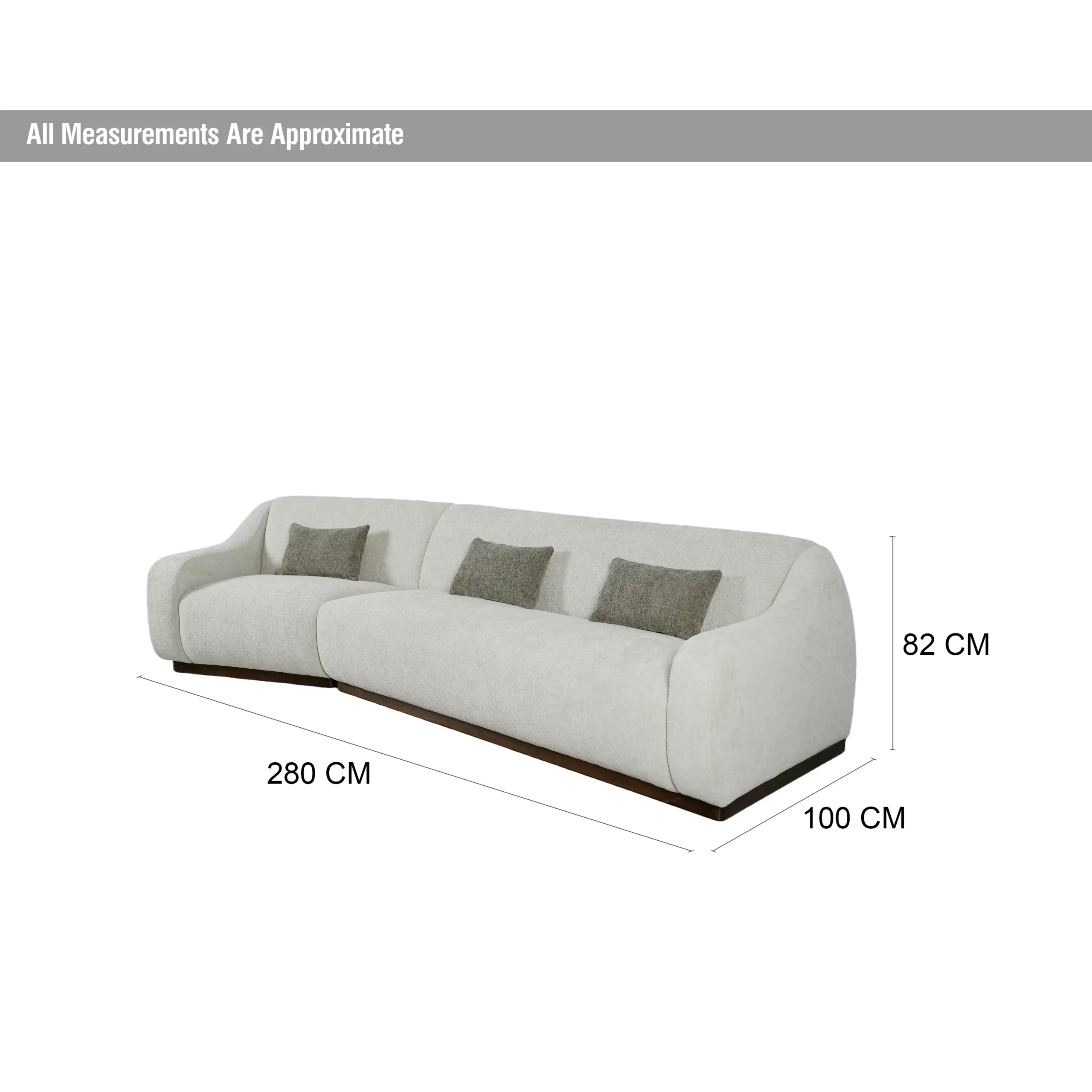Nex Right Corner Sofa Beige Dim United Furniture