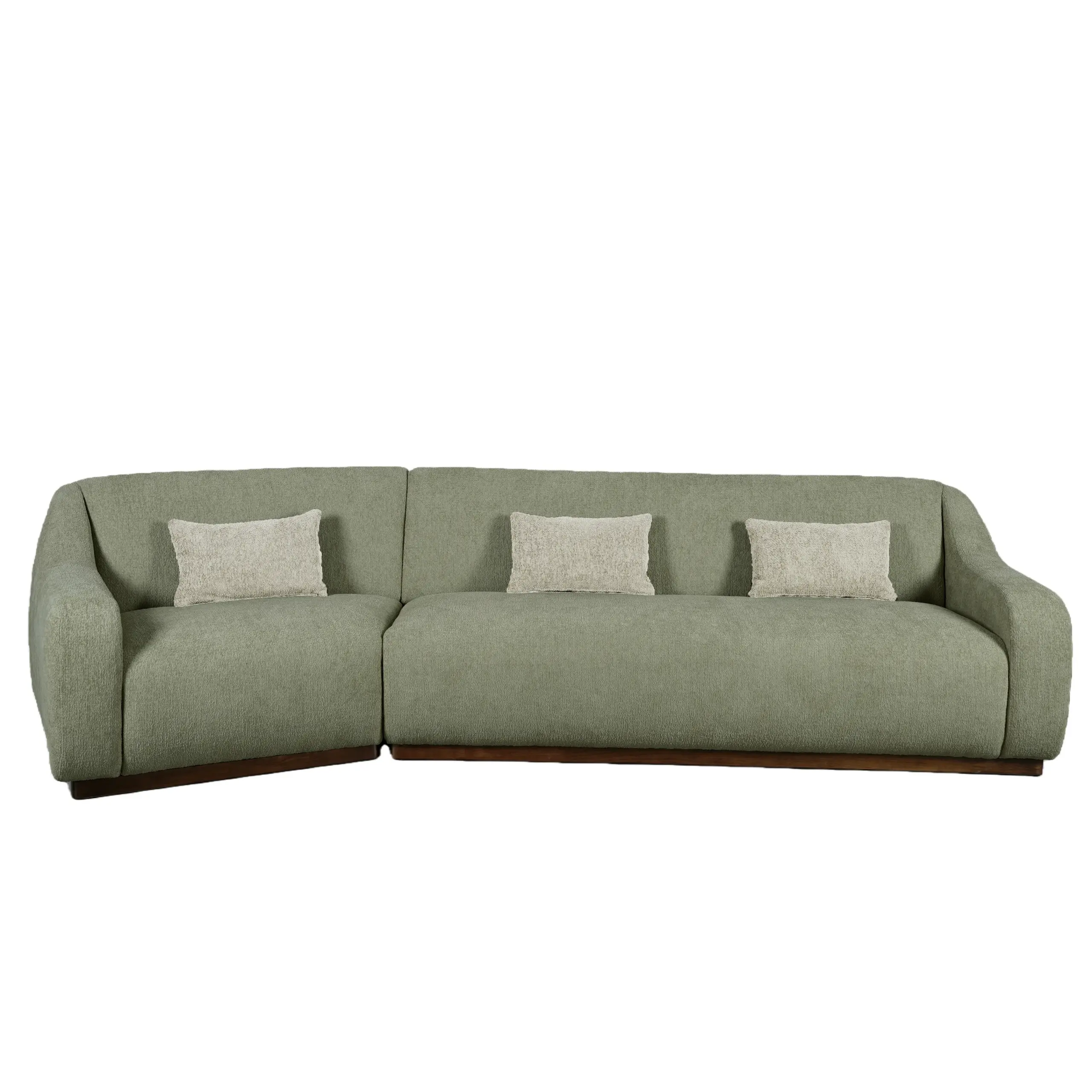 Nex Right Cornersofa Olivegreen 2 United Furniture