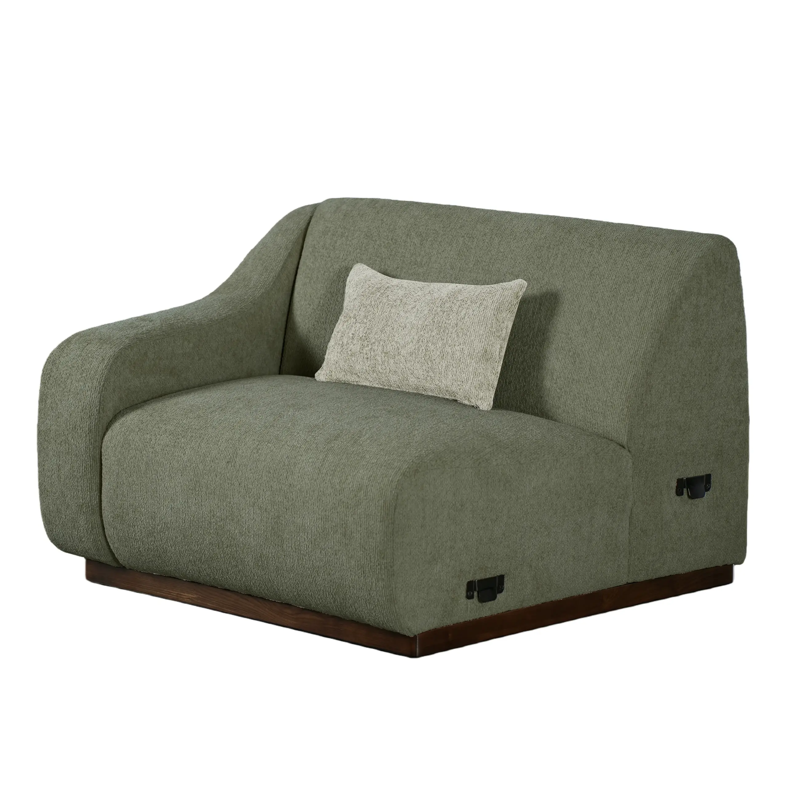 Nex Right Cornersofa Olivegreen 5 United Furniture