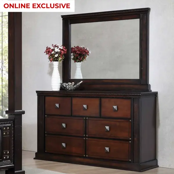 Norway Dresser with Mirror