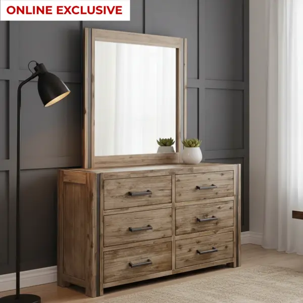 Titan Dresser with Mirror