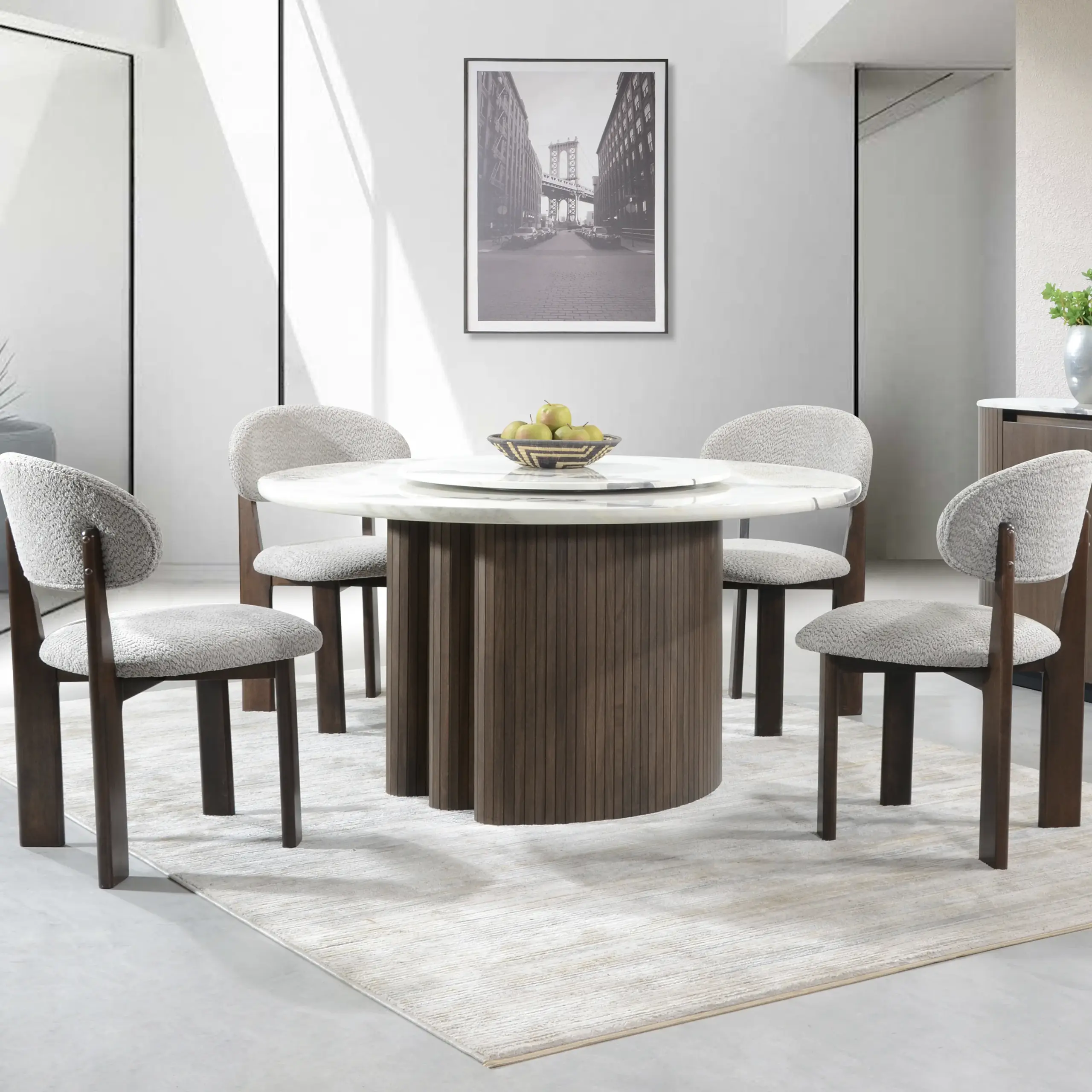 Victor Round Dining Table United Furniture