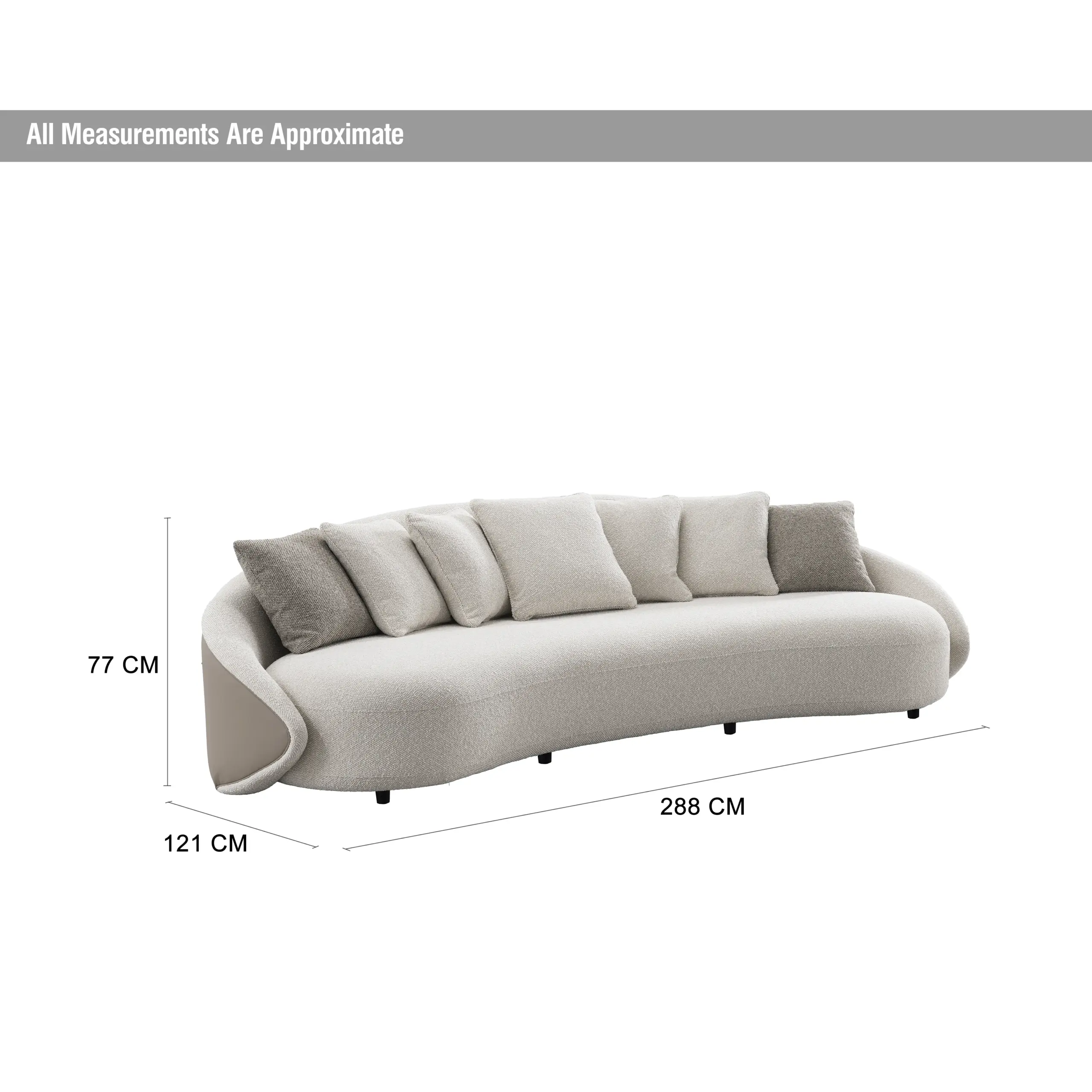 Zaytuna 5 Seater Dim United Furniture