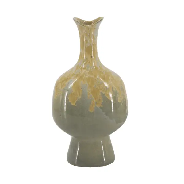 Reactive Glazed Vase (C0043)